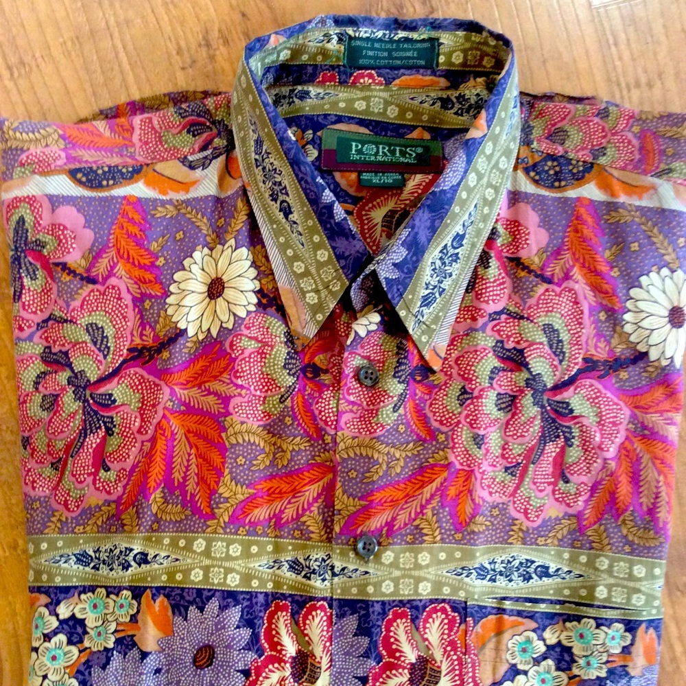 🌟🌟🌟 3 for $25-Port International casual shirt